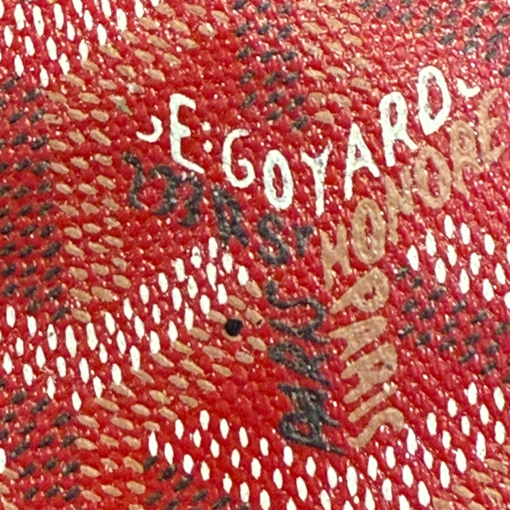 Goyard Red Tote Bag - Picture 9 of 10